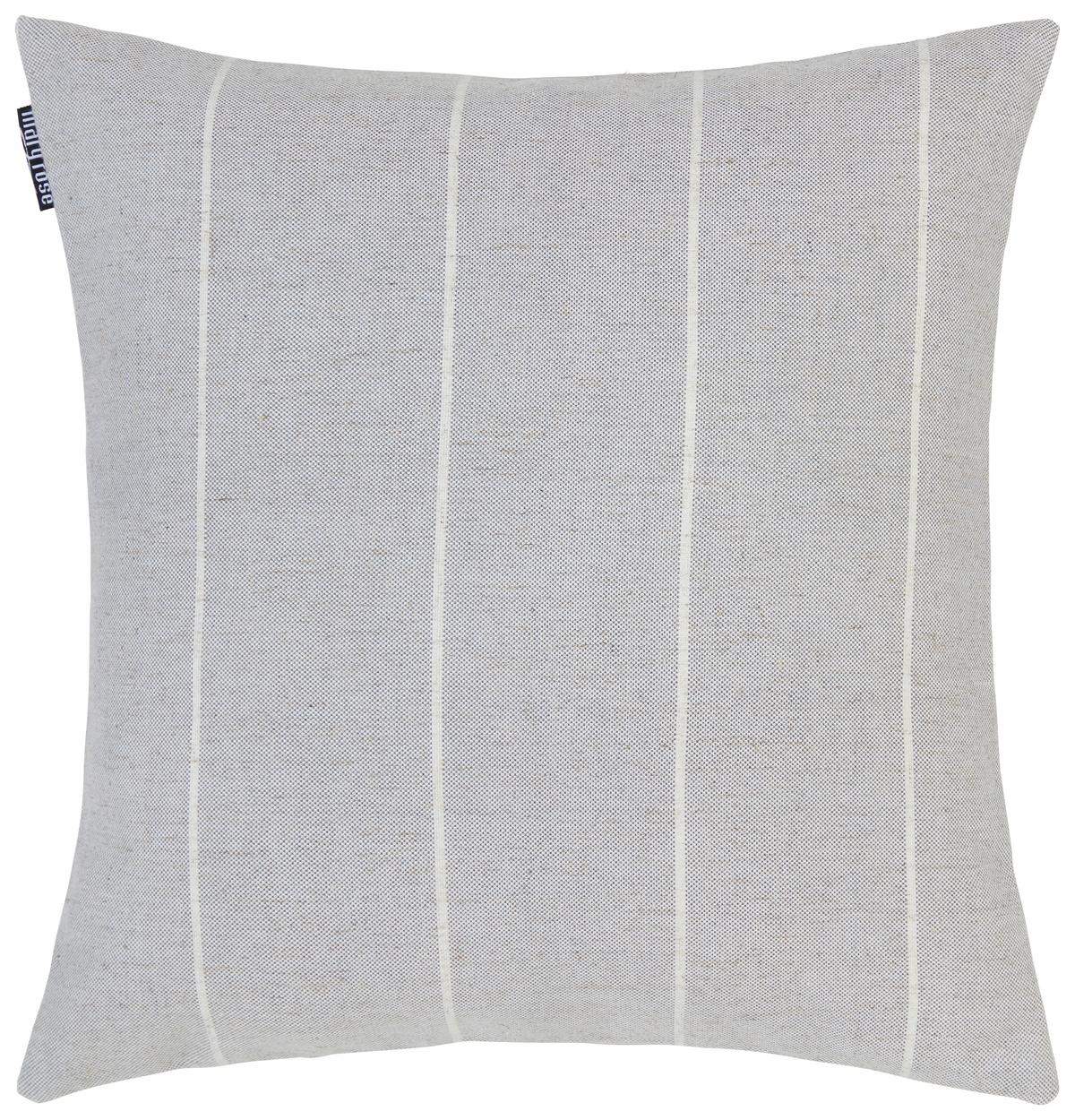 Zierkissen Sorelle in Hellgrau ca. 40x40cm - Hellgrau, MODERN, Textil (40/40cm) - Mary's