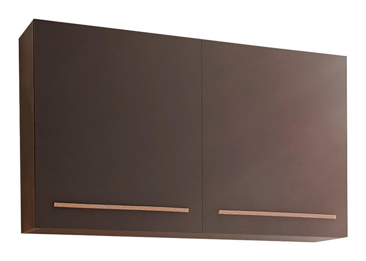 Kuhinjska Zgornja Omarica Bilberry, Antracit, Hrast - hrast sonoma/antracit, Design, leseni material (100/65/33cm) - Carryhome