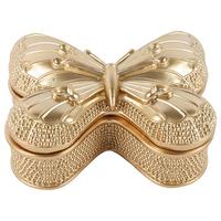 Kutija Za Nakit Maya - zlatna, Romantično / Seoski, prirodni materijali (17/7,5/13,8cm) - Mömax
