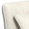 BÄDDSOFFA LUNA - vit/svart, Modern, metall/textil (143/84/81cm) - Bessagi Home
