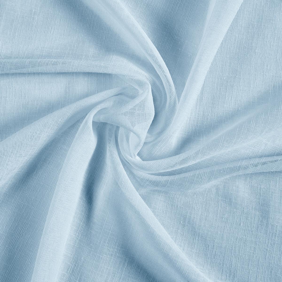 Fertigvorhang Sigrid in Jade ca.140x245cm - Blau, ROMANTIK / LANDHAUS, Textil (140/245cm) - Premium Living