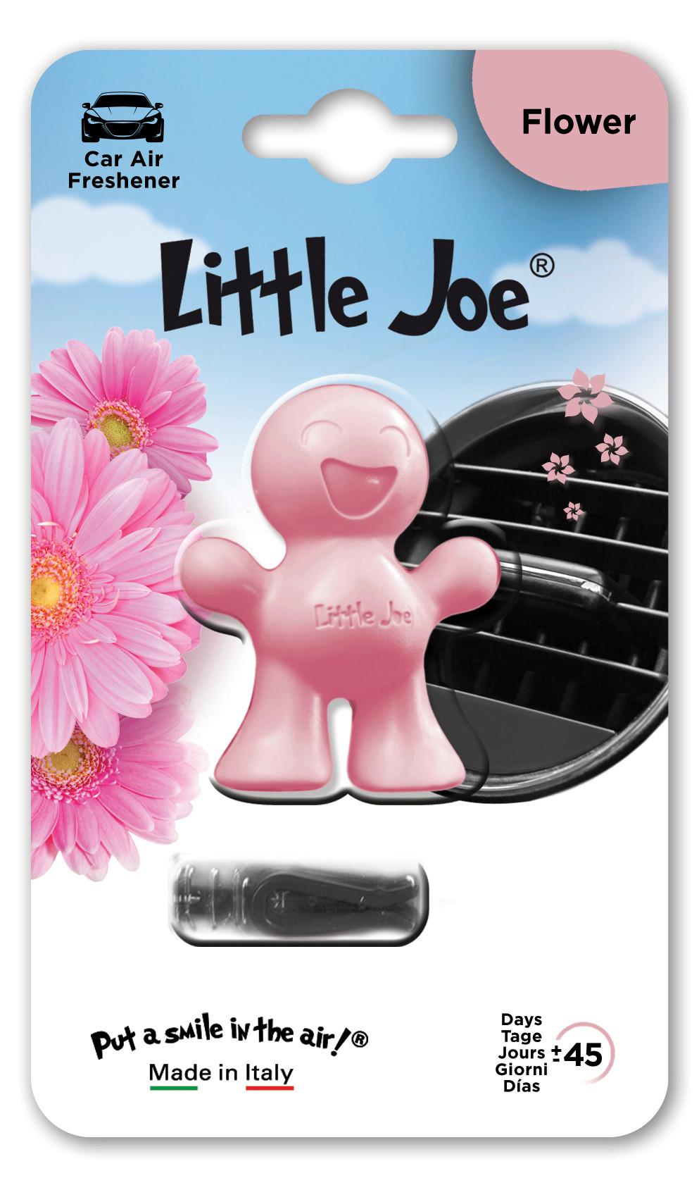 Autóillatosító Little Joe Flower - pink, műanyag (2.6/14.5/8.5cm)