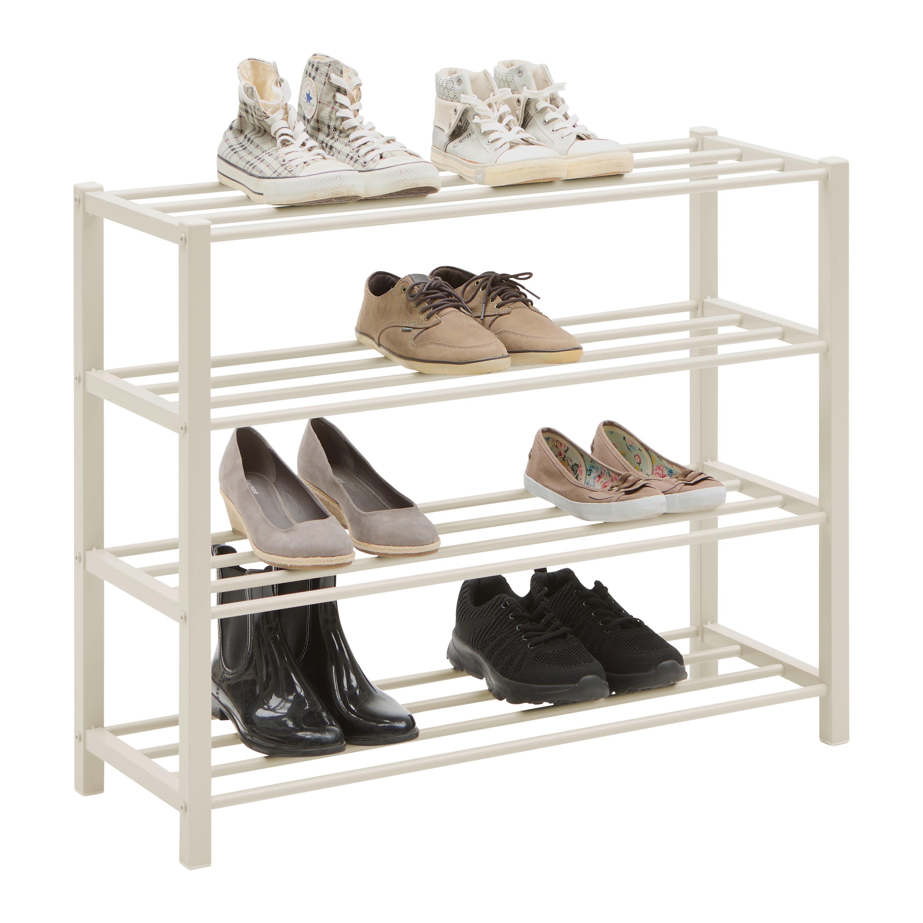 Schuhregal Benny Kaschmirfarben - Kaschmir, Modern, Metall (80/63/28,5cm) - Mömax