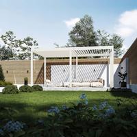 PERGOLA CLASSIC 5,3X3M WEISS - Weiss, Basics, Metall (530/255/300cm) - Gardenson