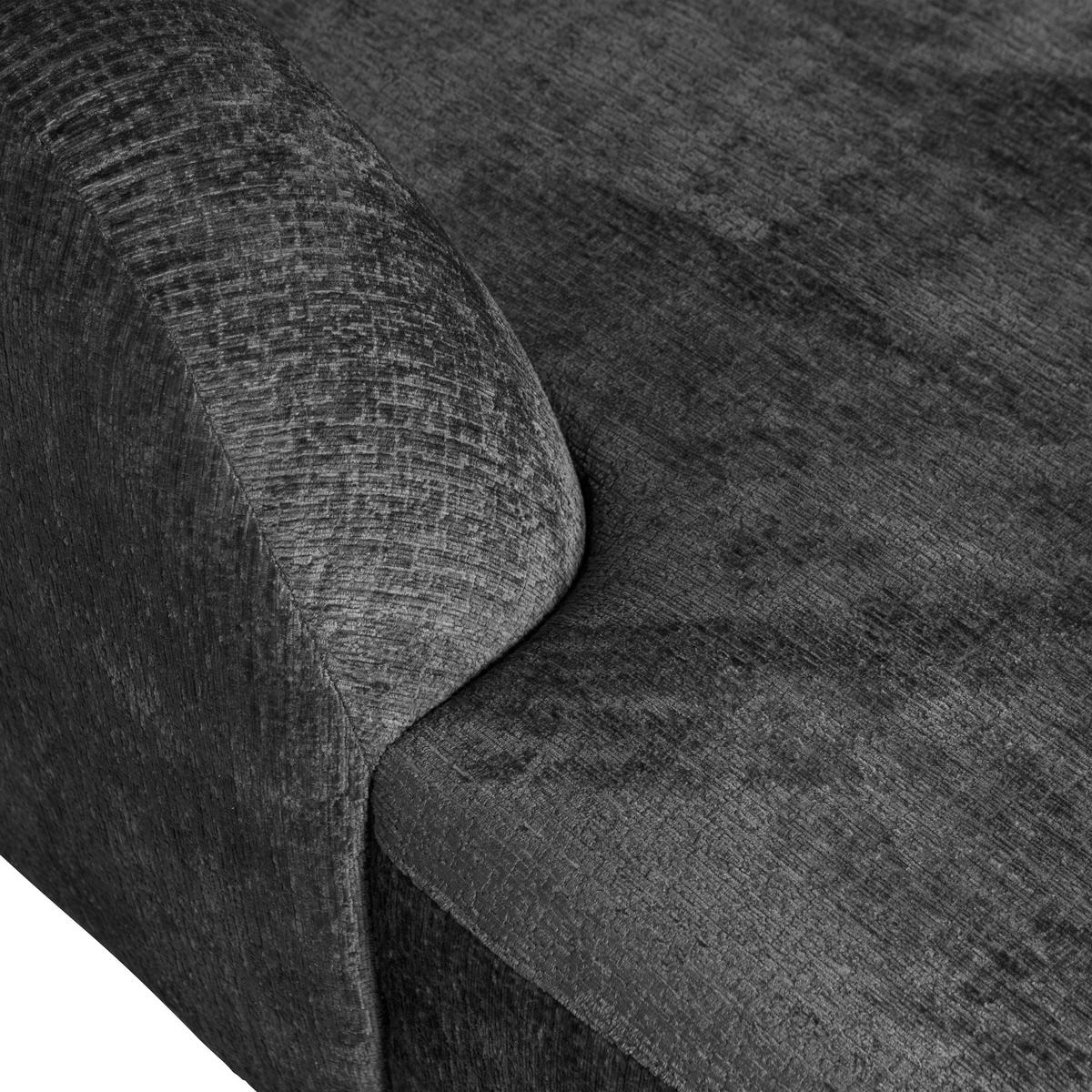 ECKSOFA Sloping Anthrazit S: 225x274cm - Anthrazit, Design, Textil (225/274cm) - Livetastic
