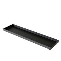 TACA DEKORACYJNA 2040099 - MODERN LIVING - czarny, Basics, metal (76/20/6cm)