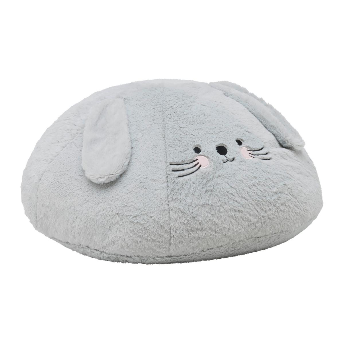 Puff Snuggle - szürke, Modern, textil (56/26/56cm) - Premium Living