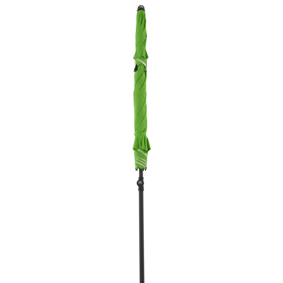 Sonnenschirm GS Windprofi Neo 200 Hellgrün ca. 200x238cm - Anthrazit/Hellgrün, KONVENTIONELL, Textil/Metall (200/238cm) - Doppler