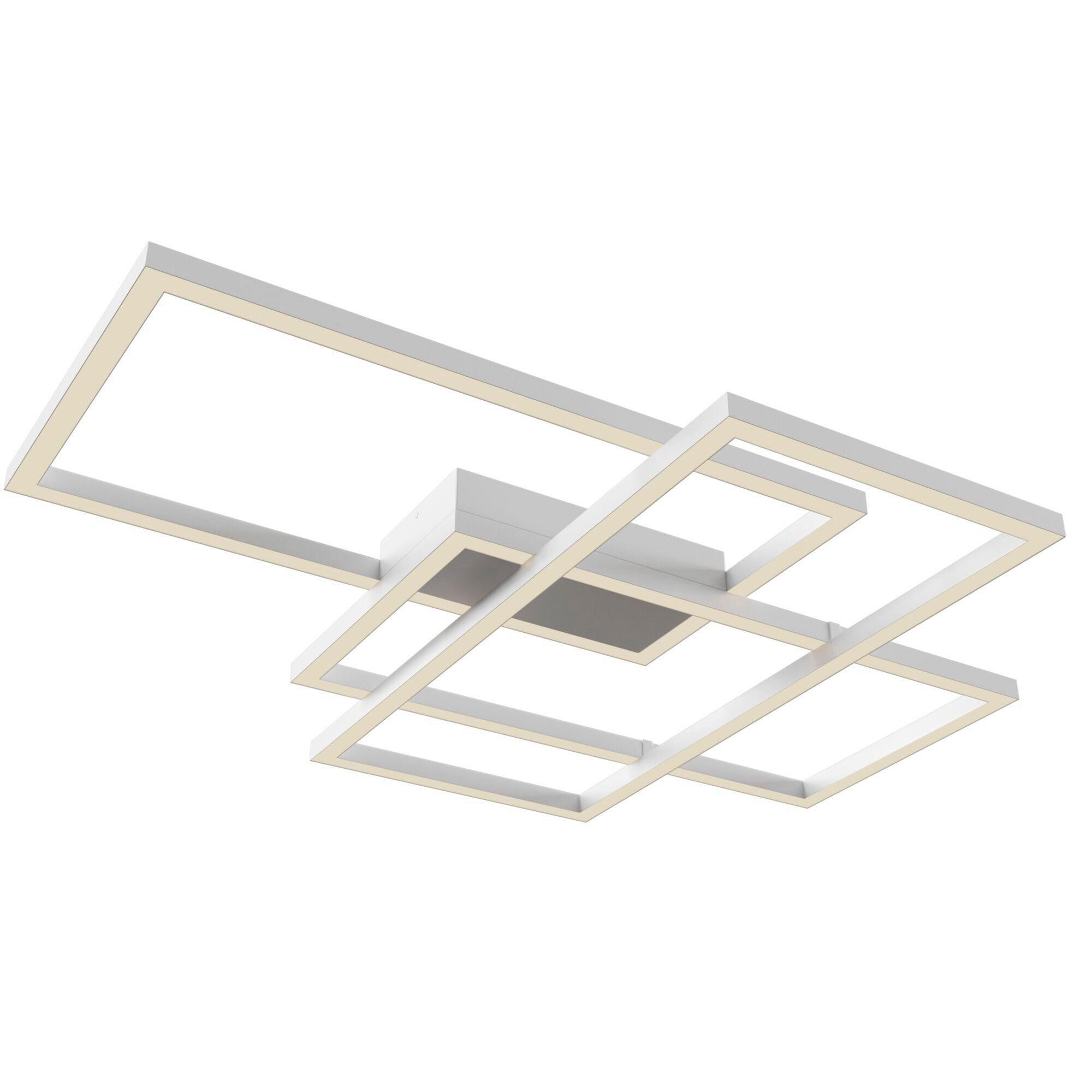 DECKENLEUCHTE RIDA - Weiss, Trend, Kunststoff/Metall (78/68/8cm) - MAYTONI