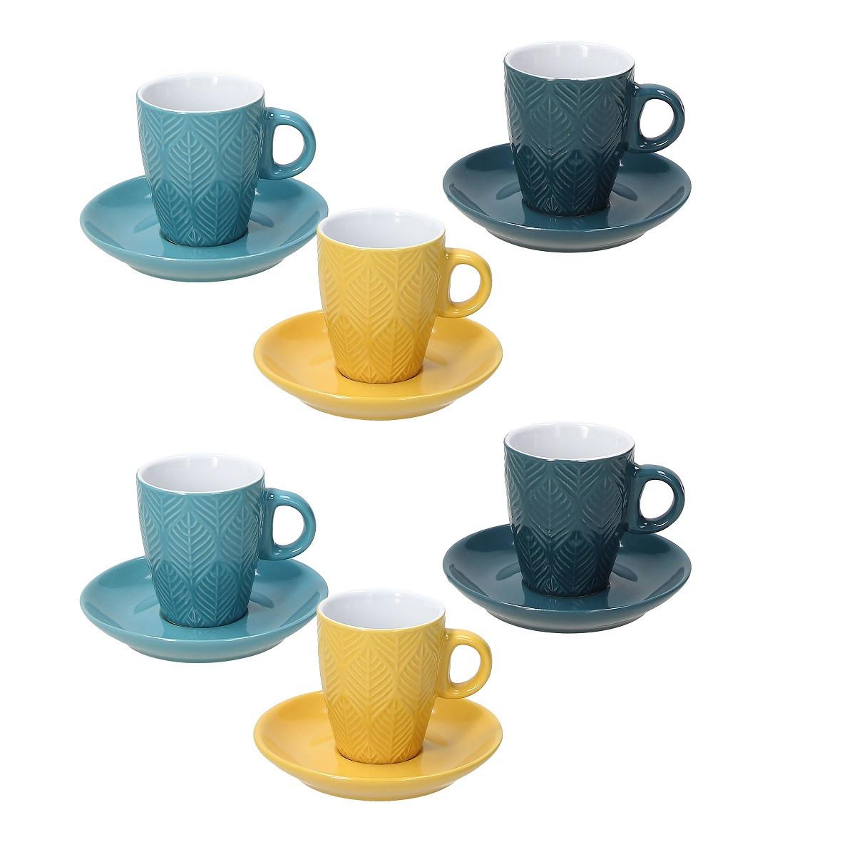 Set Skodelic Za Kavo Maya - Moderno (11,5/7,5cm) - Tognana