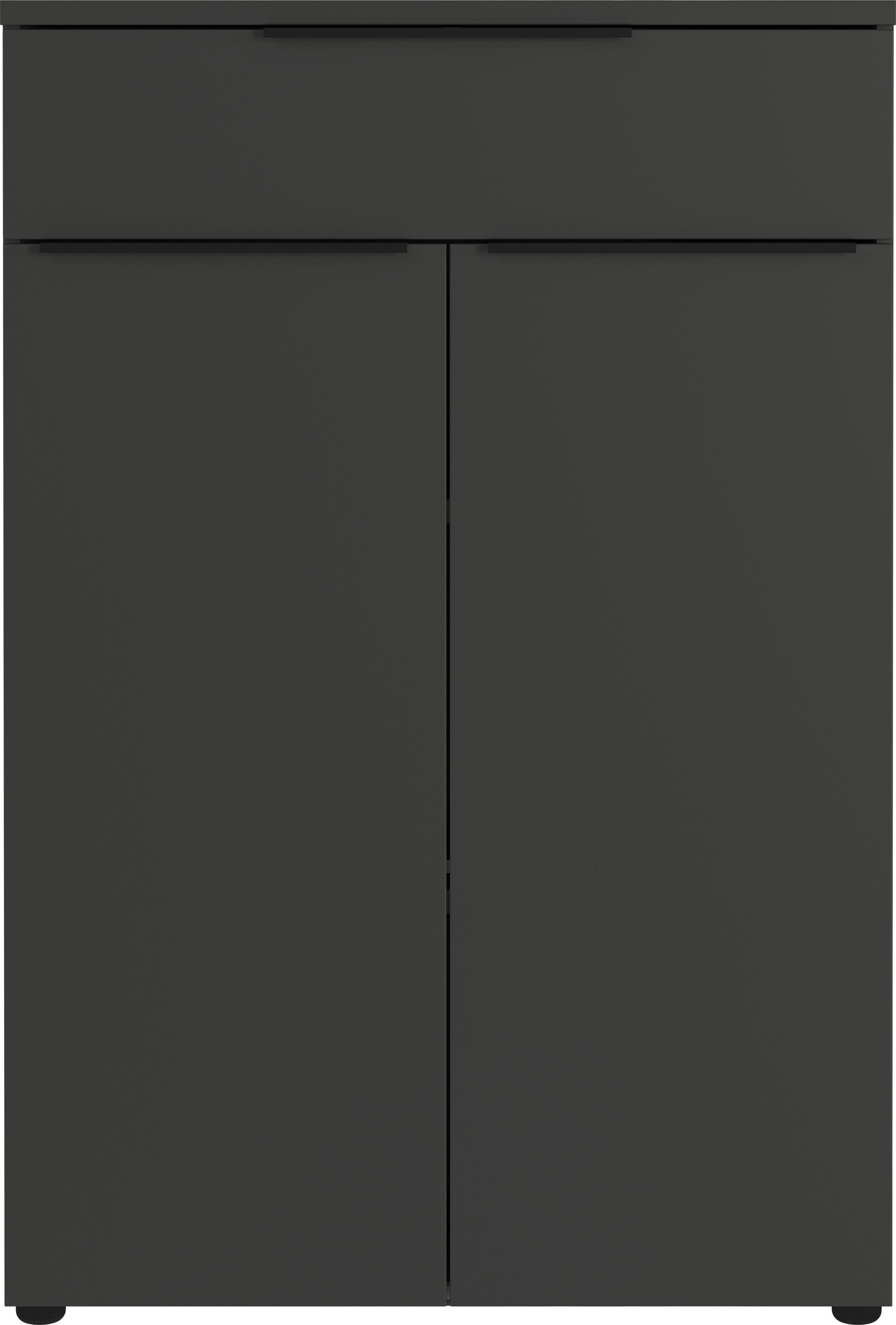 Aktenschrank Ribera in Graphitfarben - Graphitfarben, Modern, Holzwerkstoff (81/120/40cm) - Premium Living