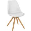 Kindersessel aus Textil/Holz in Weiß - Weiß, MODERN, Textil (39/57/40cm) - Zandiara