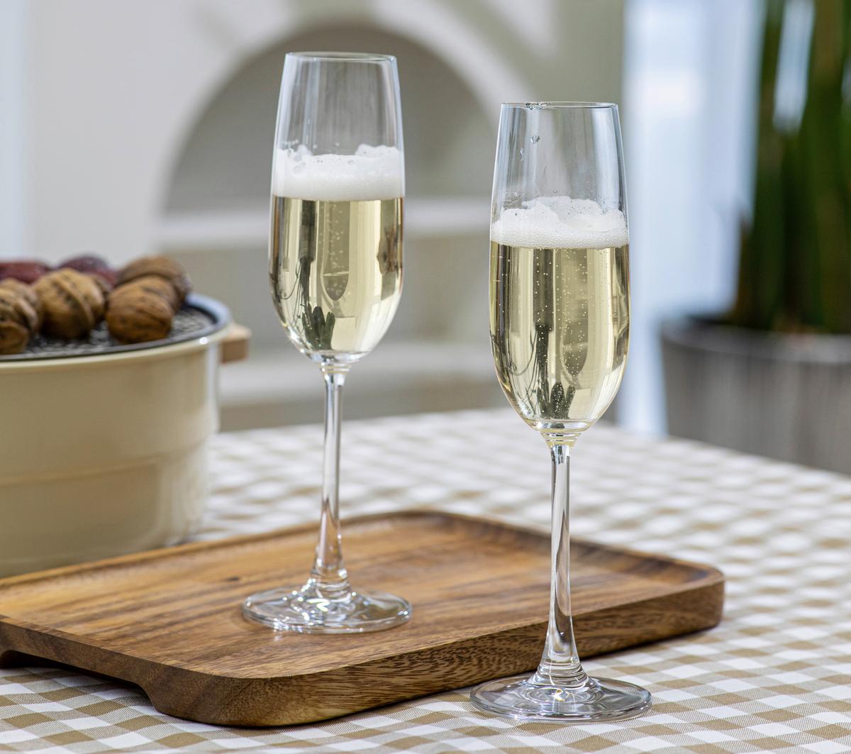 Set Kozarcev Wine, 6-Delni - prosojno, Basics, steklo (7/22,9cm) - Echtwerk