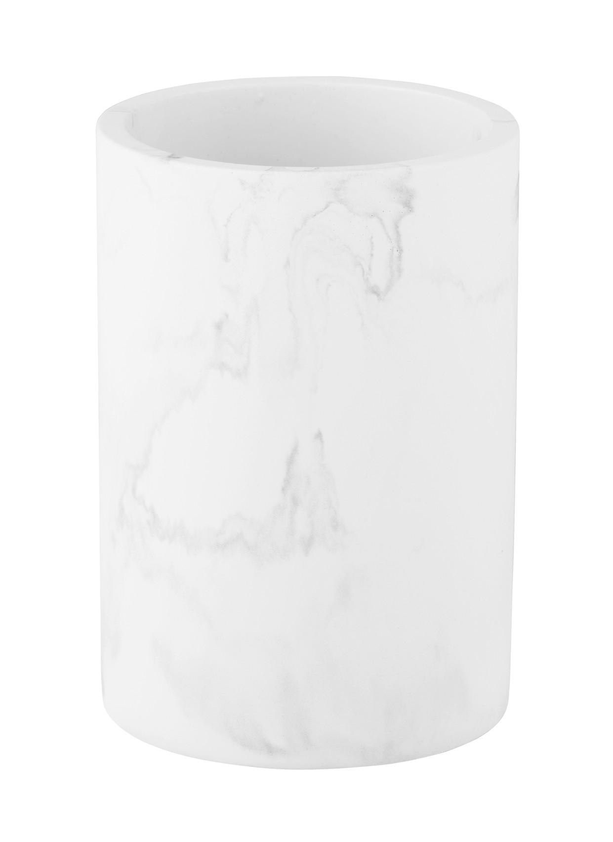 KUBEK DO MYCIA ZĘBÓW BALATRO - biały, Konventionell, materiały naturalne (8/10,5/8cm) - Schöner Wohnen