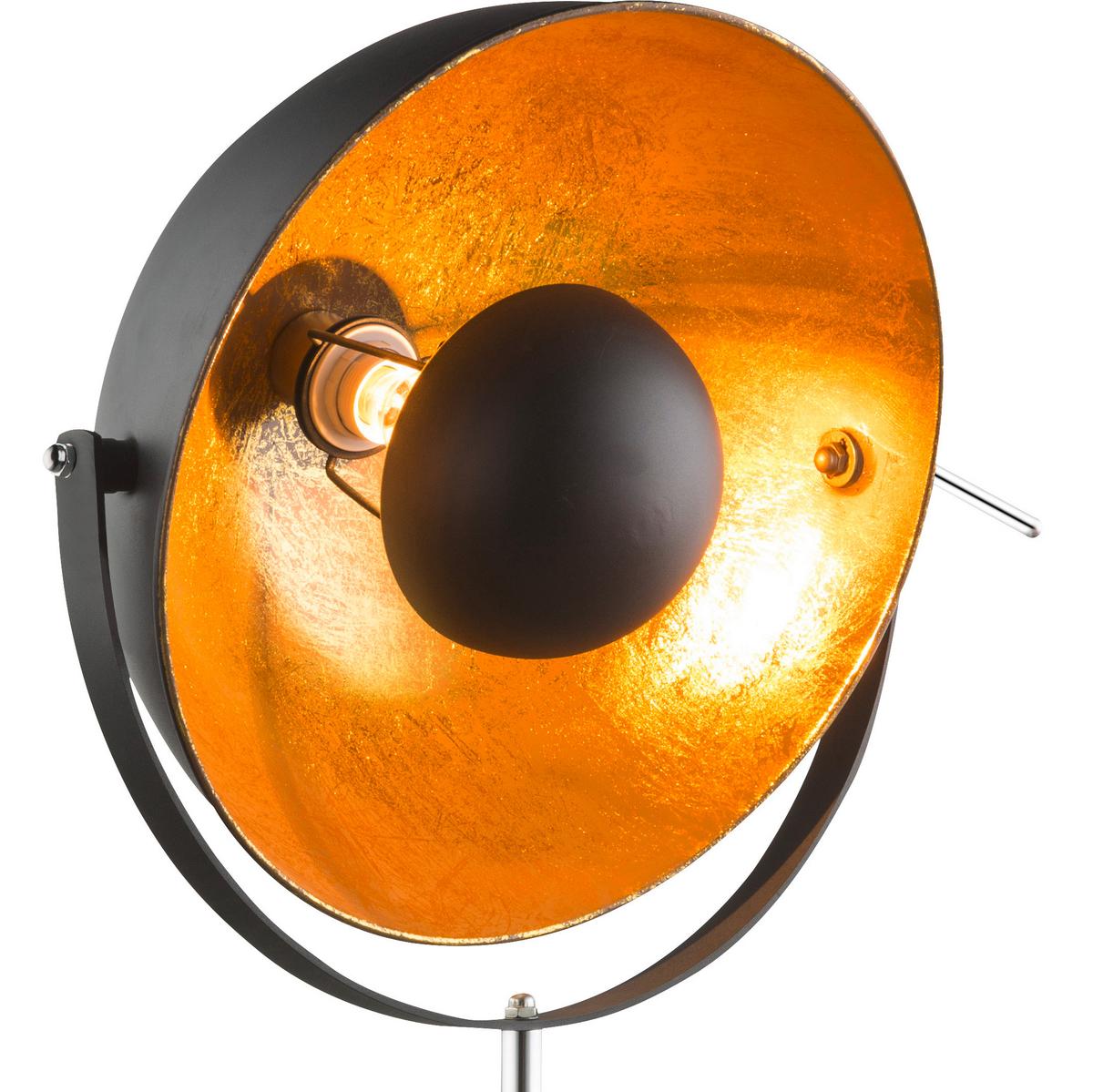 Svjetiljka Podna 58305 Lenn - zlatne boje/crna, Trend, metal (69/179cm) - Globo