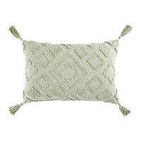 Zierkissen Boho Schilfgrün ca. 40x60cm - Schilfgrün, LIFESTYLE, Textil (40/60cm) - Mömax