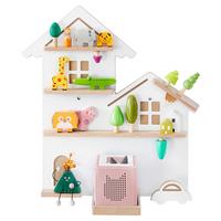 Kinderregal in Weiß MDF ca. 55,8x60x18 cm - Weiß, MODERN, Holz/Holzwerkstoff (55,8/60/18cm) - MID.YOU