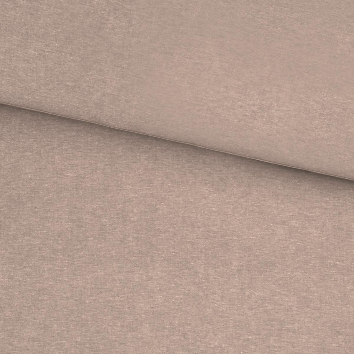 POŚCIEL FLANELL UNI - taupe, Basics, tkanina (155/220cm) - Novel