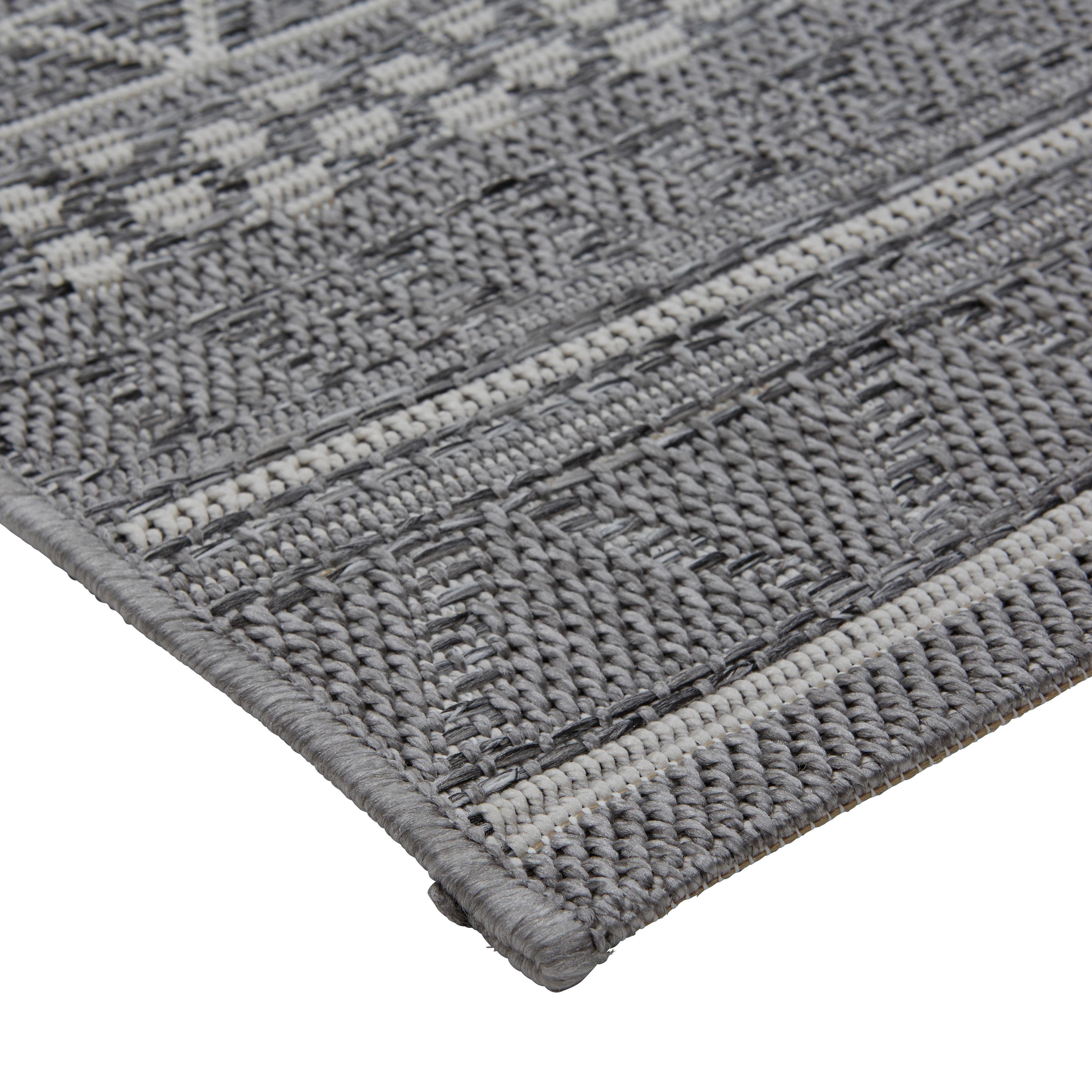 Flachwebteppich Ottawa3 in Grau ca. 200x250cm - Grau, Basics, Textil (200/250cm) - Mömax
