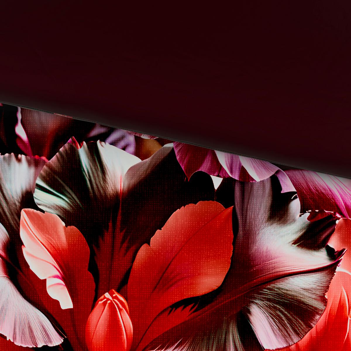 POŚCIEL DWUSTRONNA ROCHELLE - liliowy, tkanina (200/200cm) - Novel