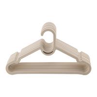 Kleiderbügelset Mara diverse Farben - Beige/Hellgrau, MODERN, Kunststoff (39/20,5/6,3cm) - Mömax