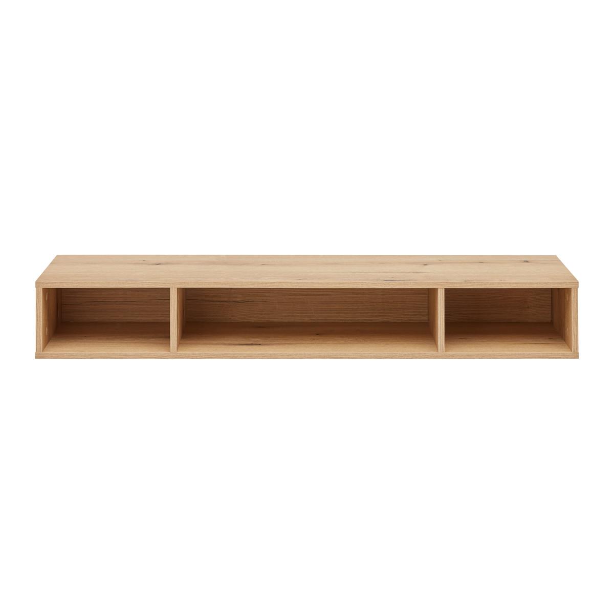 Regal Lugo Eichefarben - Eichefarben, MODERN, Holzwerkstoff (135/19,2/34,4cm) - Mömax