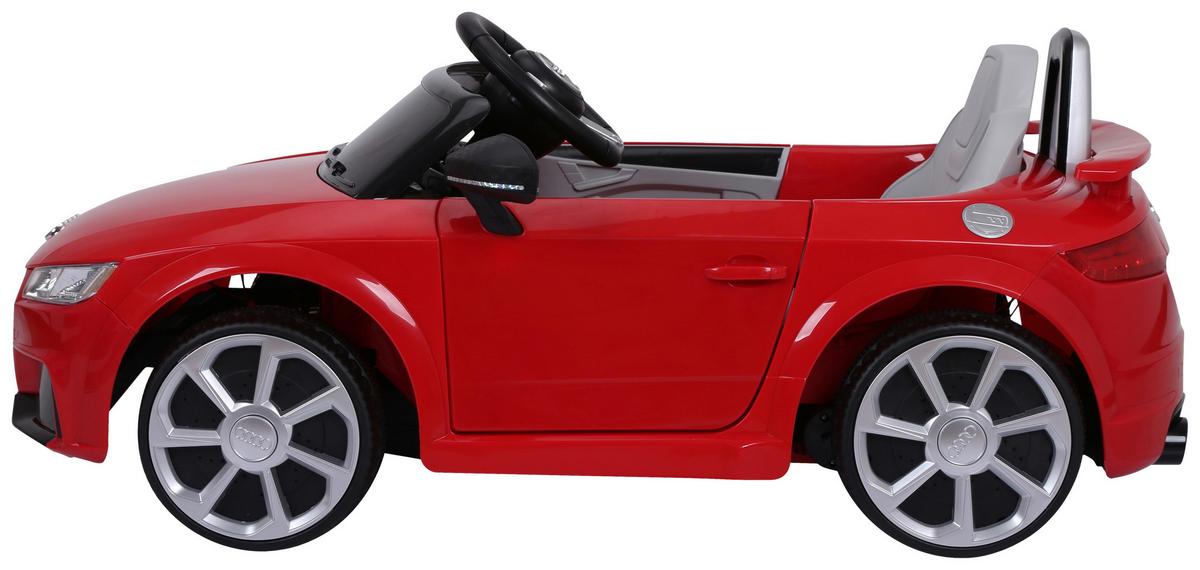 ELEKTRYCZNE AUTO DLA DZIECI RIDE ON AUDI TT - czerwony, Konventionell, tworzywo sztuczne (103/62/43,5cm)