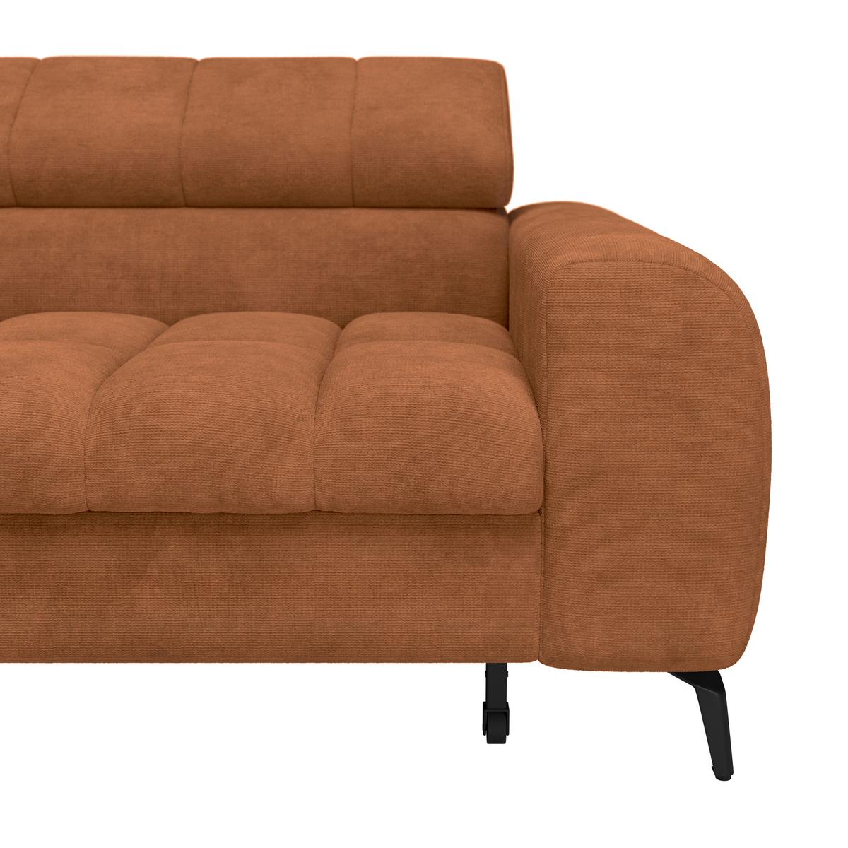 Coltar VOLF - negru/ruginiu, Trend, plastic/textil (203/261cm) - Modern Living