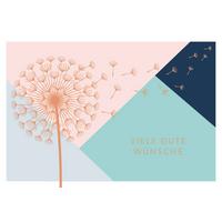 Glückwunschkarte Kupfergold aus Papier - Multicolor, Basics, Papier (24/17,5cm)