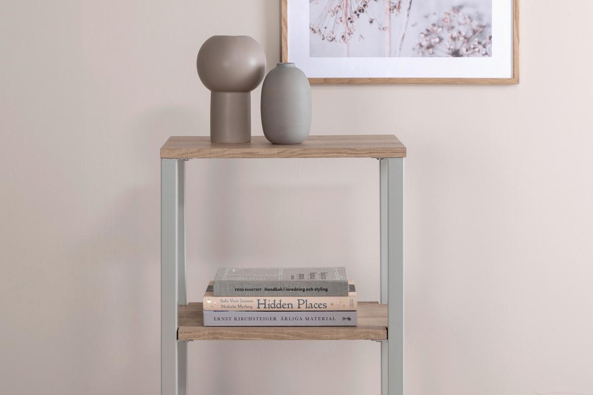 NACHTTISCH RISE - Grau, Design, Holz/Metall (30/70/45cm) - Livetastic