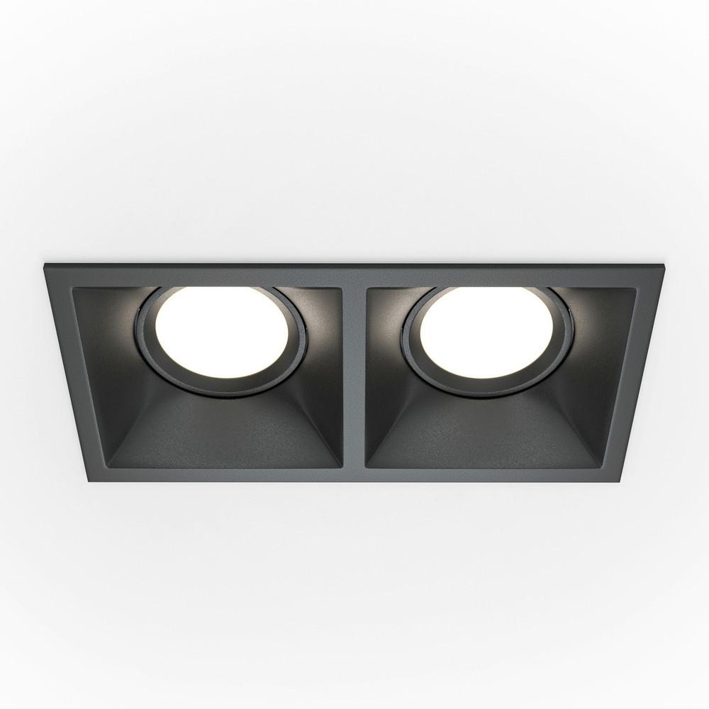 DECKENLEUCHTE DOT - Schwarz, Modern, Metall (17,3/9/4,2cm) - MAYTONI