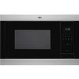 Mikrowelle AEG Msb2547d-m, 900 Watt - Edelstahlfarben/Schwarz (59,5/38,8/40cm) - AEG Mikrowelle AEG Msb2547d-m, 900 Watt - Edelstahlfarben/Schwarz (59,5/38,8/40cm) - AEG