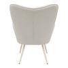 FÅTÖLJ ALEX -BASED- - beige/svart, Modern, metall/textil (68/100/78cm) - Based