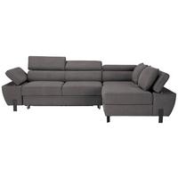 Coltar MOLINA MINI - gri închis, Modern, lemn/textil (277/90/189cm) - Mömax