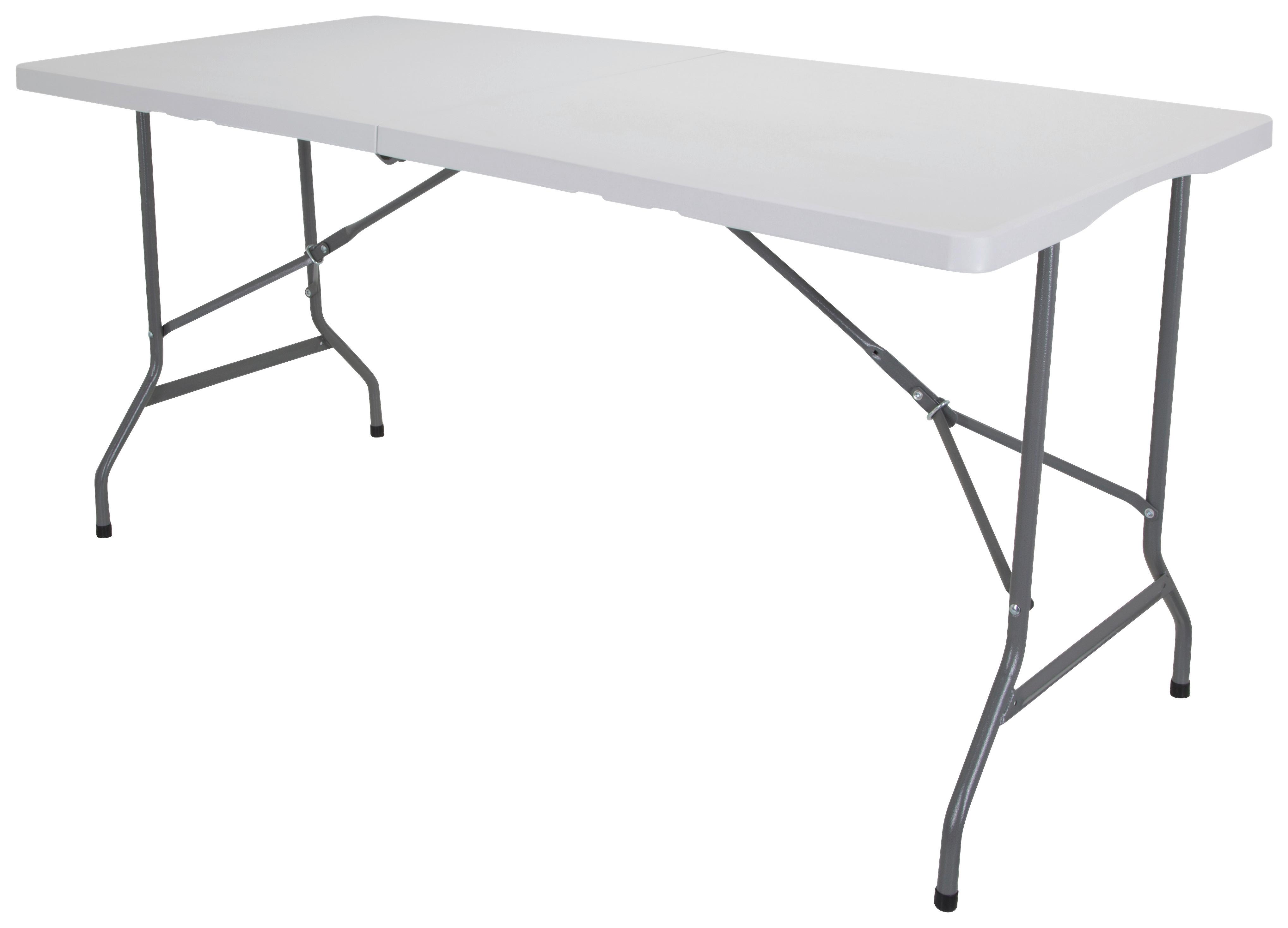 Pisalna Miza Easy Up Multi Ii, Bela - srebrne barve/bela, Moderno, kovina/umetna masa (70/152/74cm) - MID.YOU