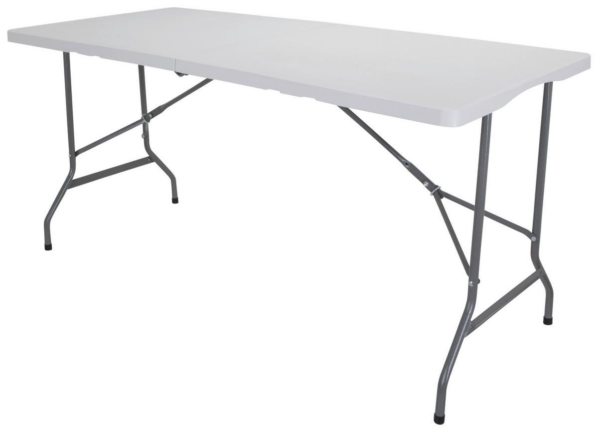 Pisalna Miza Easy Up Multi Ii, Bela - srebrne barve/bela, Moderno, kovina/umetna masa (70/152/74cm) - MID.YOU