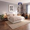STOPPAD SÄNG SIENNA -EXKLUSIV- -BASED- - beige/ljusgrå, Lifestyle, metall/trä (160/200cm) - Based