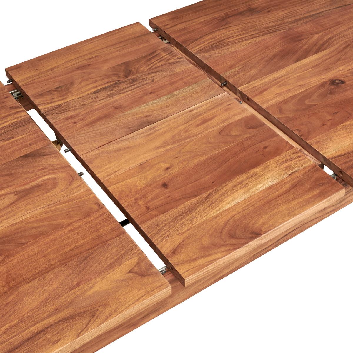 STÓŁ DO JADALNI MALACCA - kolor naturalny, Modern, drewno (160/90/76cm) - MID.YOU