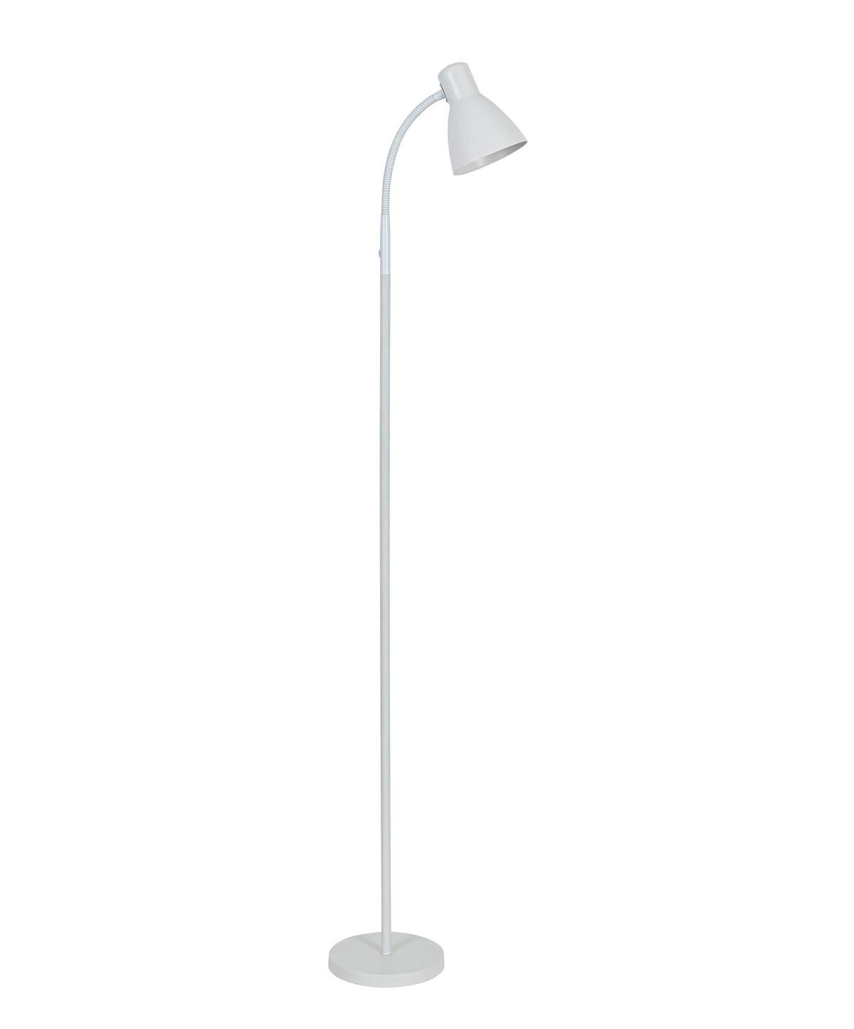 STEHLEUCHTE NOMP - Weiss, Lifestyle, Kunststoff/Metall (18/147cm) - Mömax