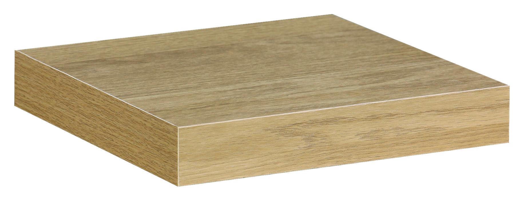 Stenska Polica Simple, Hrast - Moderno, leseni material (23,5/3,8cm)