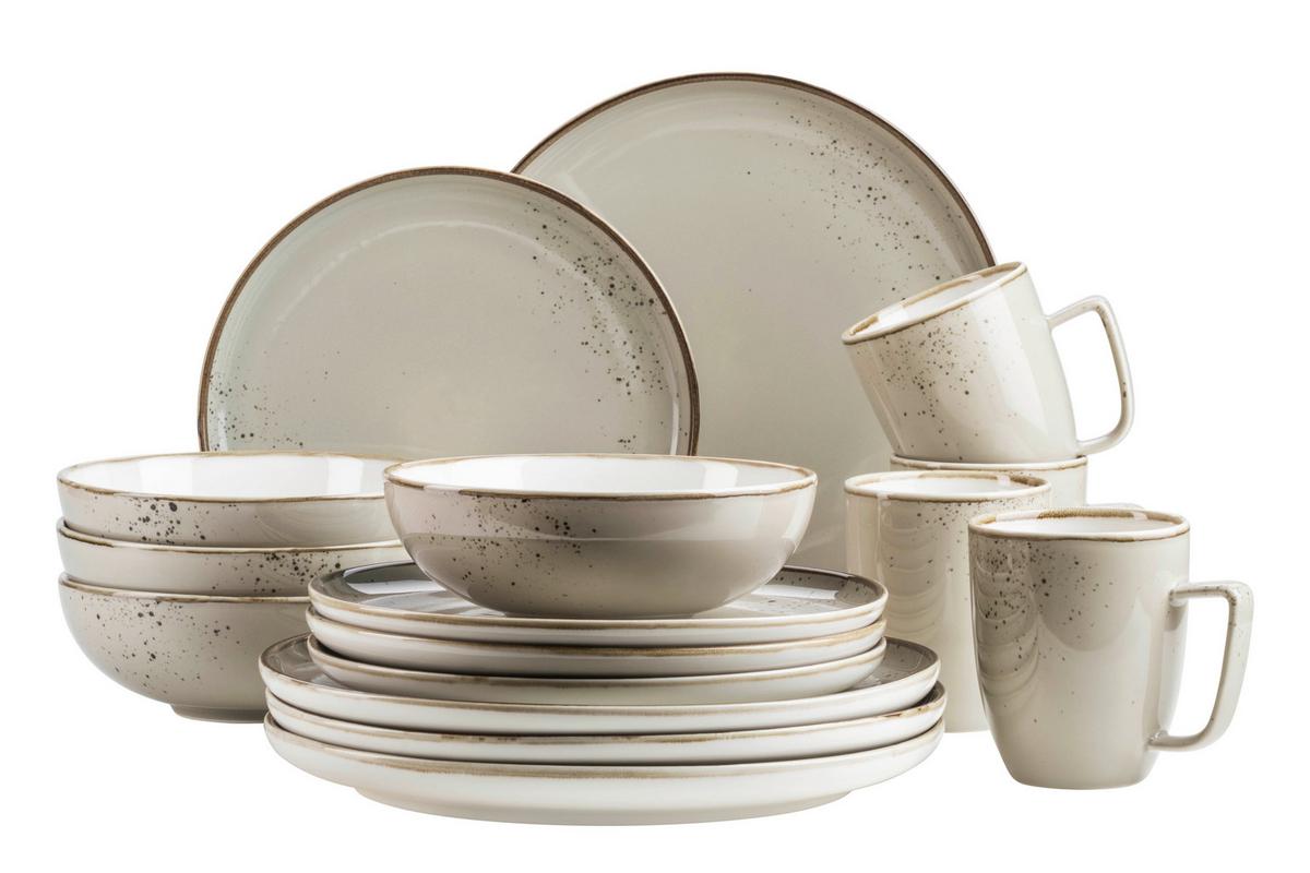 KOMBISERVICE 934472 KOMBISERVICE PINTAR - Graugrün, Basics, Keramik - Mäser