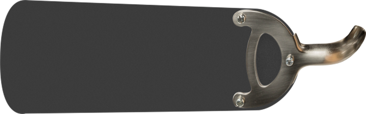 Plafonski Ventilator 0307w Ugo - srebrna, Lajfstajl, staklo/metal (76/28cm)