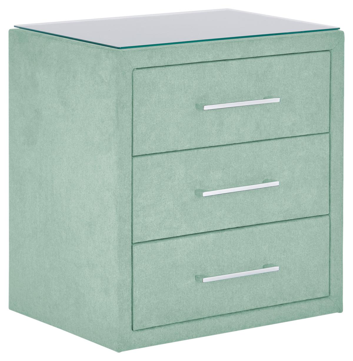 NOPTIERĂ KLEOPATRA - verde jad, Konventionell, plastic/textil (56/60/41cm) - Modern Living