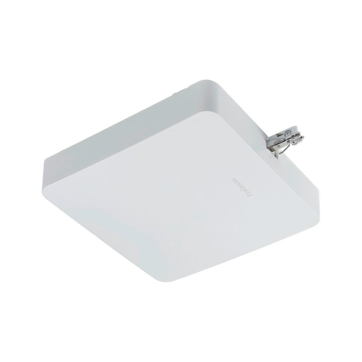 Schienensystem-Einspeiser ZB Mitteleinspeisung max. 150 W - Weiß, Basics, Kunststoff (22,7/4,8cm) - Paulmann