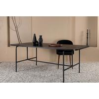 ESSTISCH UNO - Schwarz, Design, Holz/Holzwerkstoff (200/90/75cm) - Livetastic
