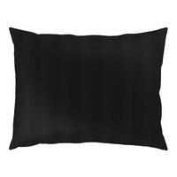 Kissenhülle Xenia Streif Schwarz ca. 40x60cm - Schwarz, MODERN, Textil (40/60cm) - Premium Living