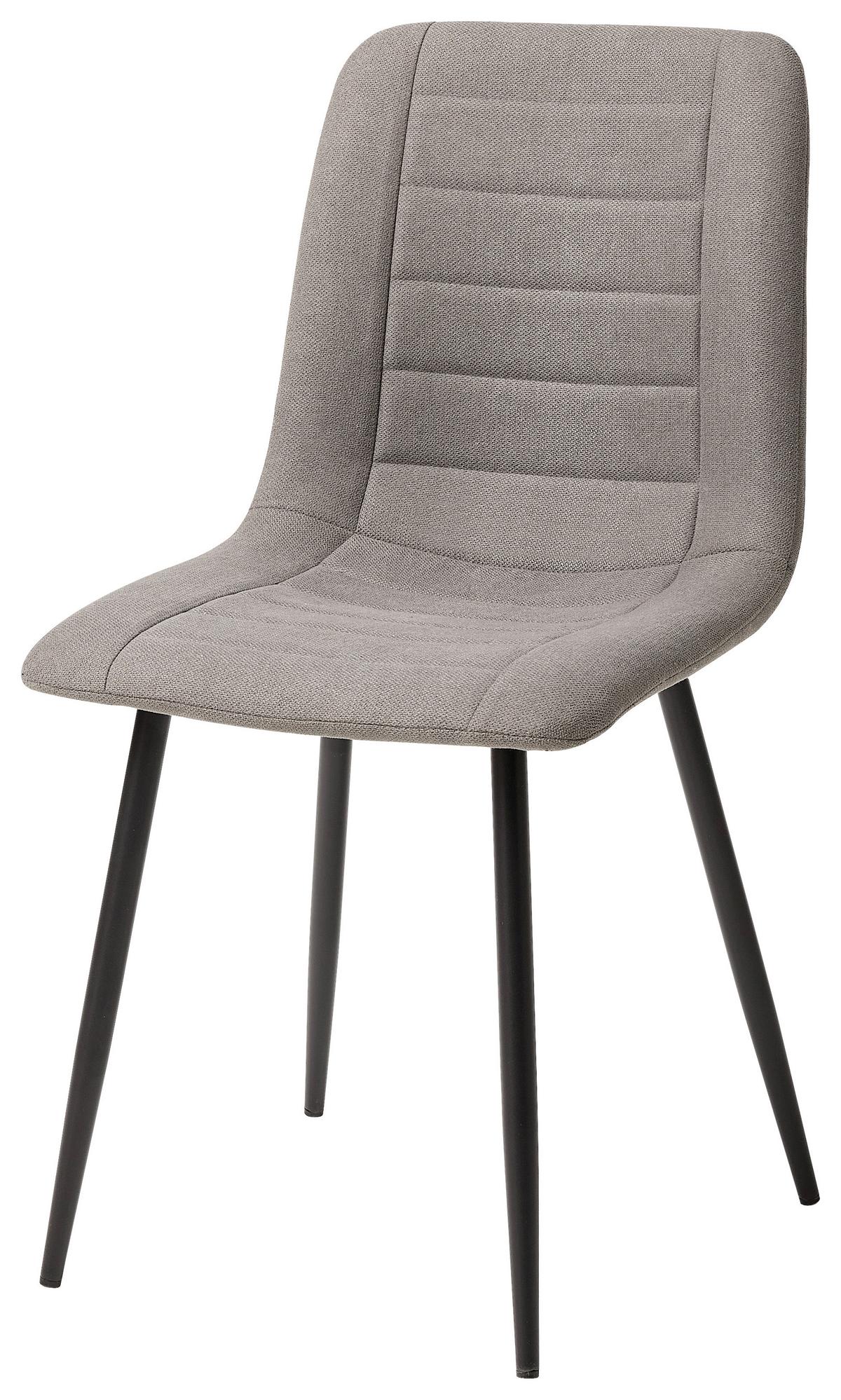 Stolica Una - cappuccino/crna, Basics, metal/tekstil (53/45/88cm) - Best Price