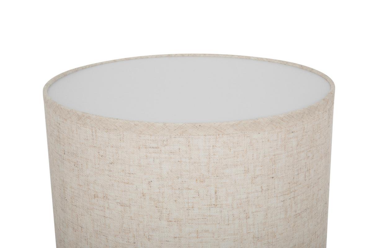 LAMPA STOJĄCA KUSUMA - beżowy, Design, tworzywo sztuczne/metal (30/83cm) - Collet's Monde