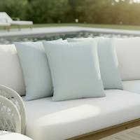 Outdoorkissen Divina Grün ca. 45x45 cm - Grün, MODERN, Textil (45/4/45cm) - Bessagi Garden