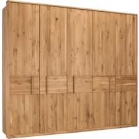 Drehtürenschrank In Wildeiche - Eichefarben, Konventionell, Holz/Holzwerkstoff (256/223/63cm) - ecoTree